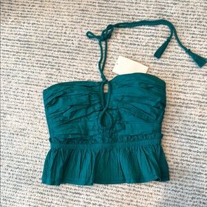 Teal Ulla Johnson Strapless Women's Top